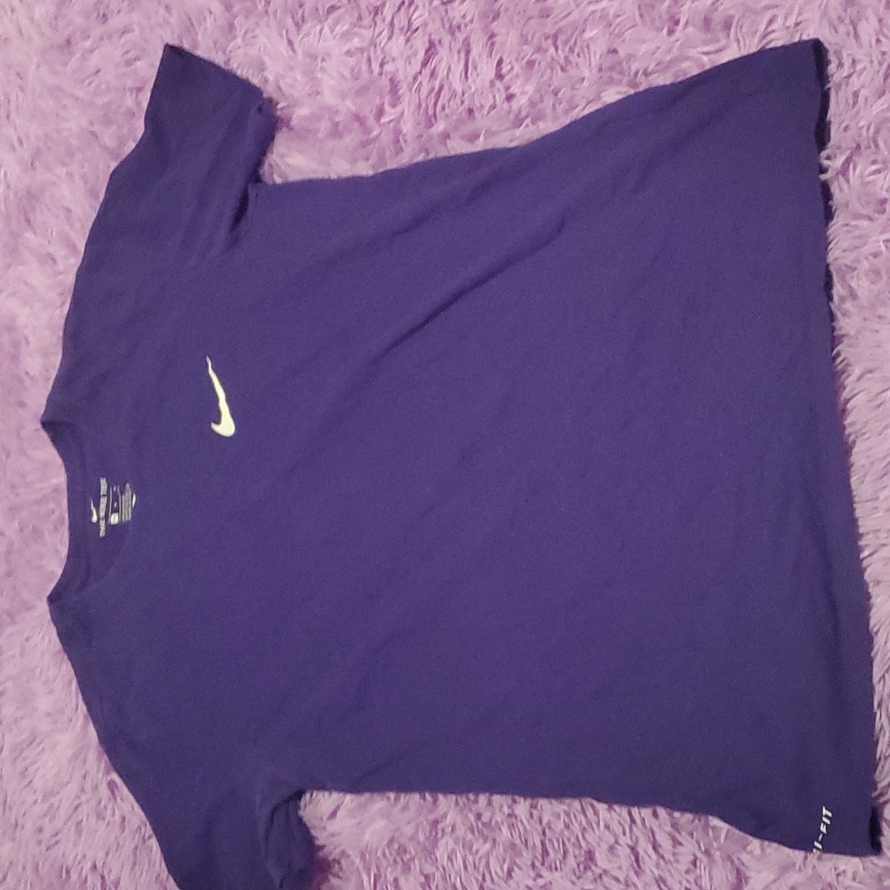 Nike Dri-Fit Purple T-Shirt, Men's Size M
